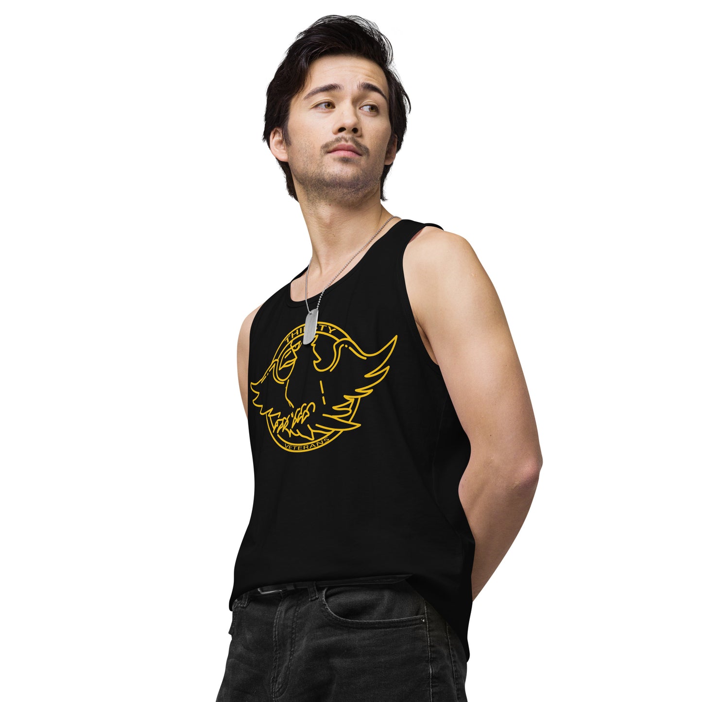 Men’s Ruptured Duck premium tank top