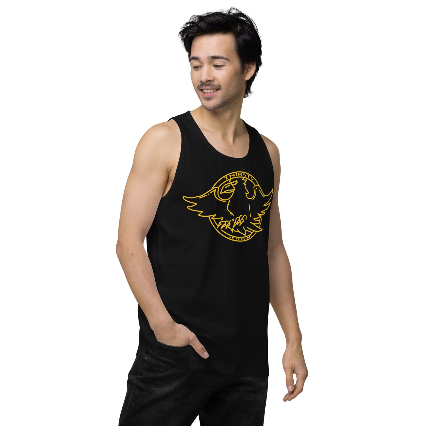 Men’s Ruptured Duck premium tank top