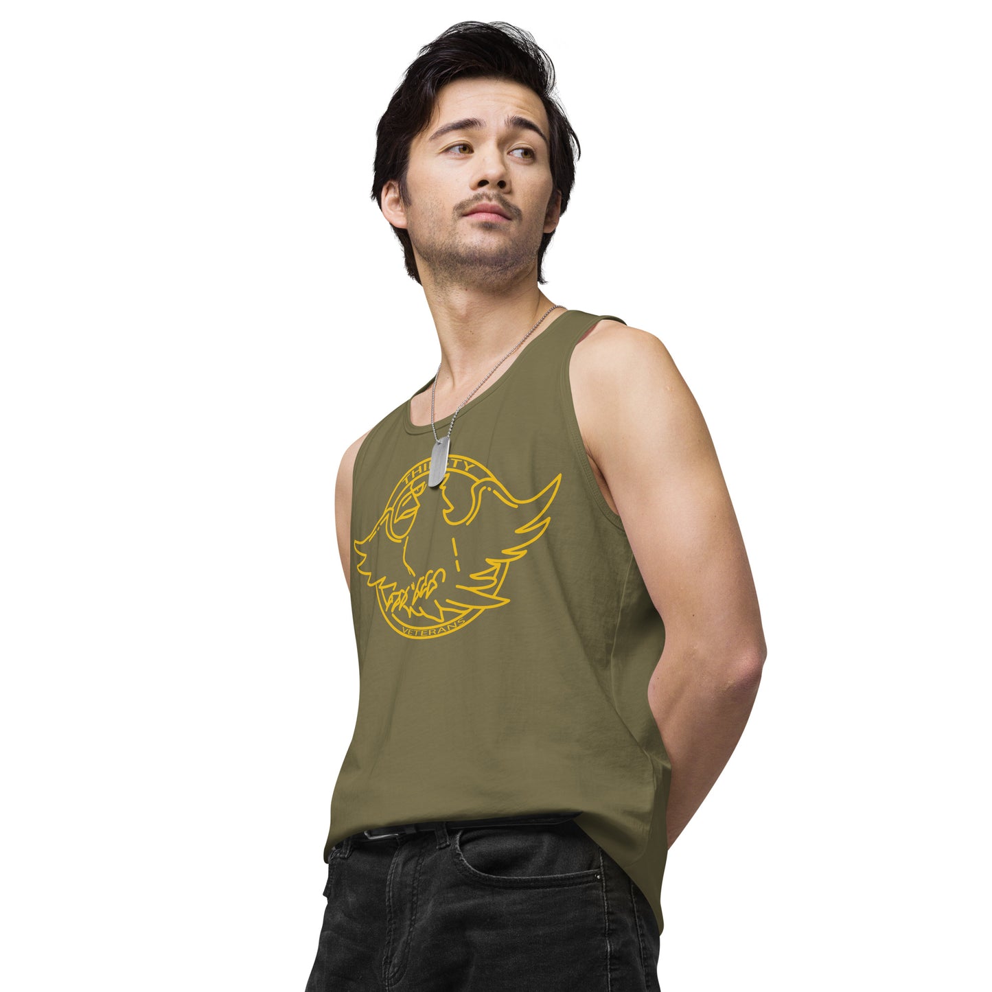 Men’s Ruptured Duck premium tank top