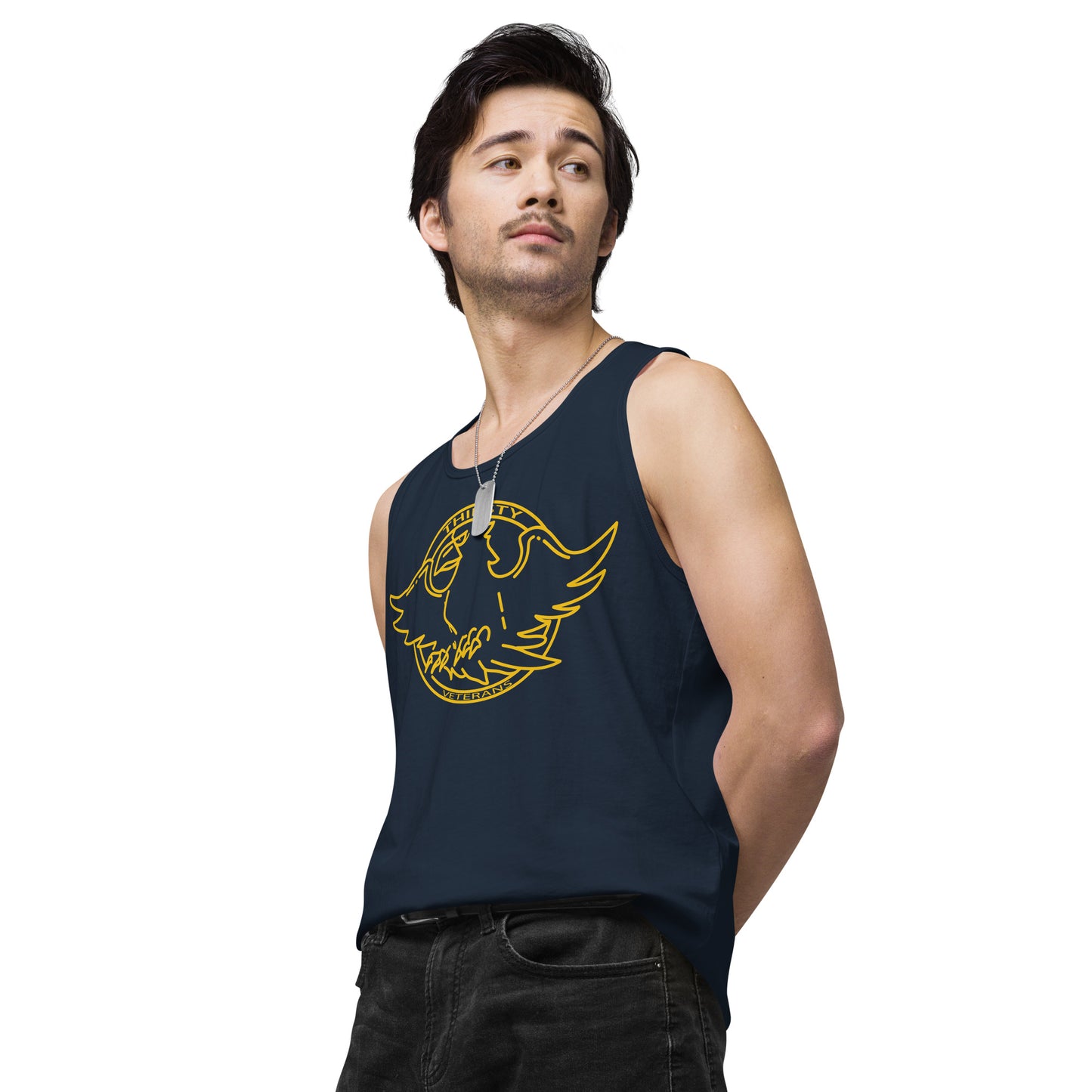 Men’s Ruptured Duck premium tank top