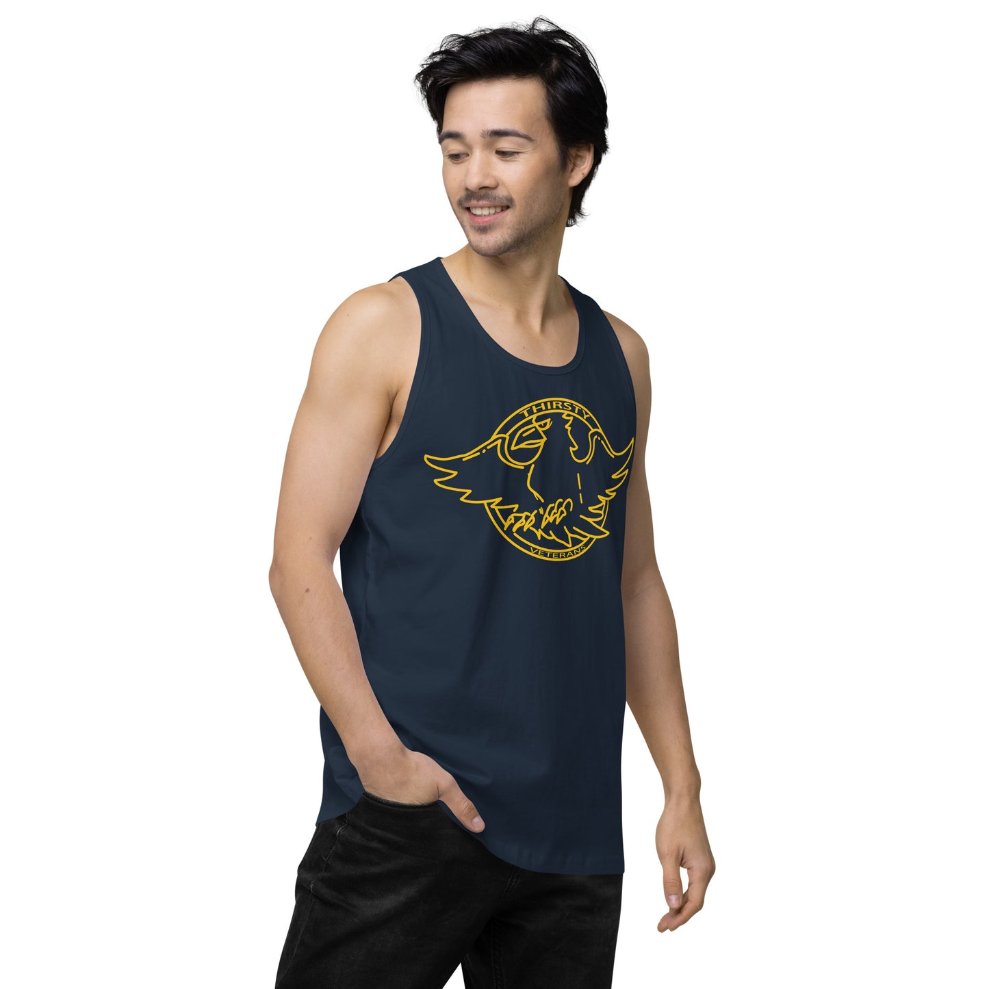 Men’s Ruptured Duck premium tank top