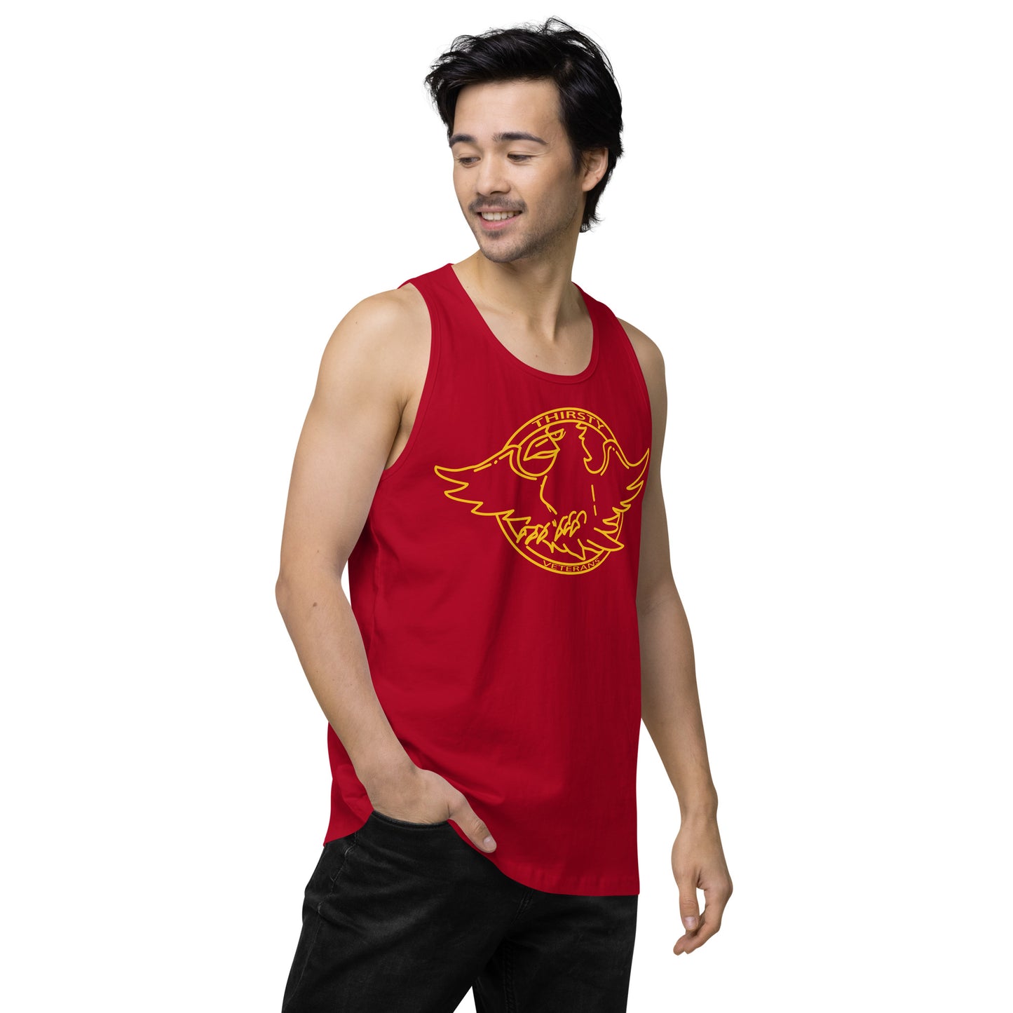 Men’s Ruptured Duck premium tank top