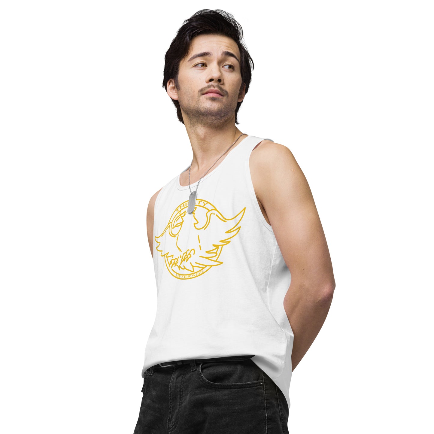 Men’s Ruptured Duck premium tank top